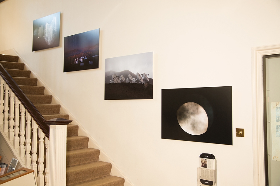 Installation of 'Breathe' by Fay Ballard & Judy Goldhill at The Freud Museum 2018. Works printed as Lambda C-Type prints and mounted on to Dibond. All produced by Genesis.