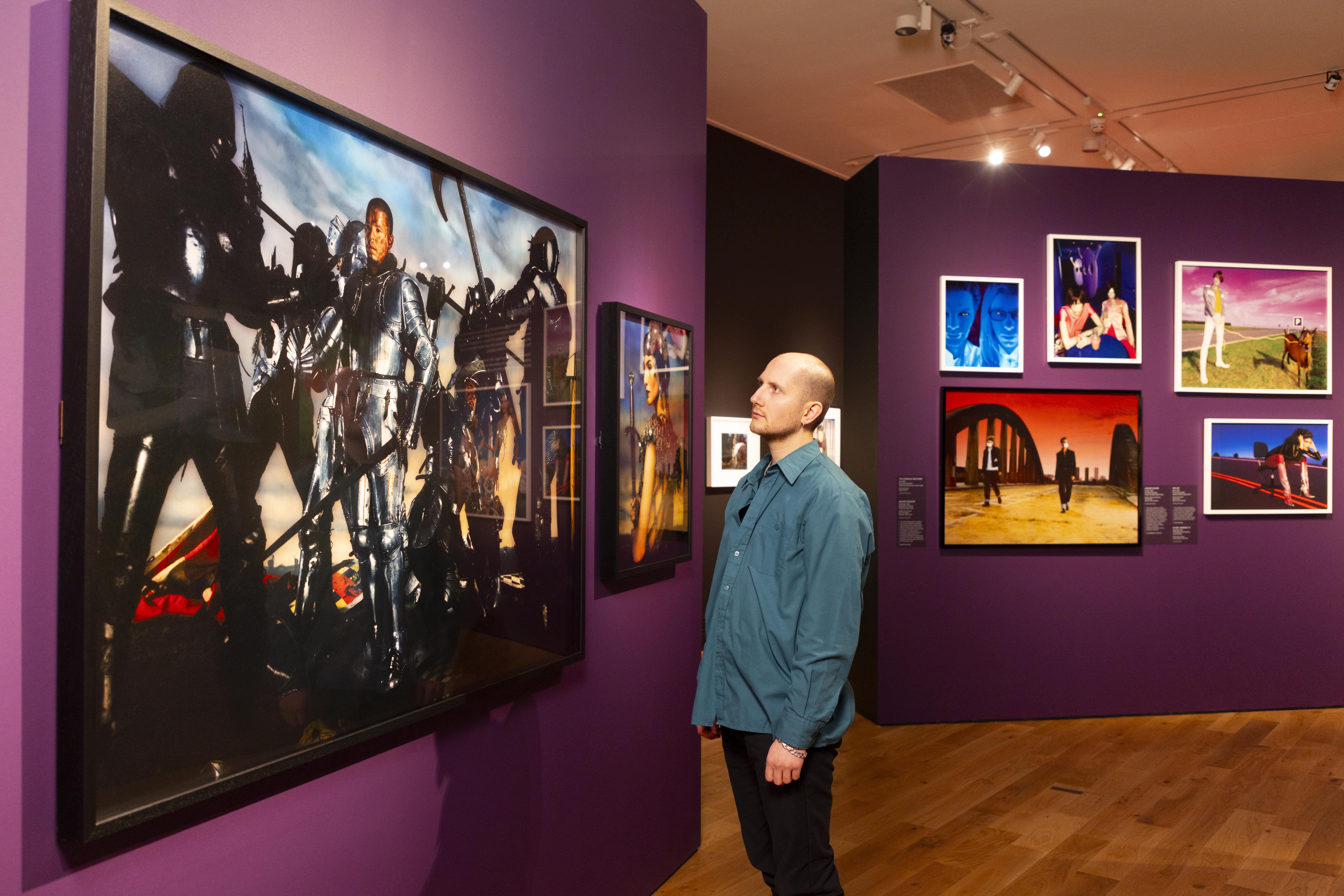 Installation shot from The Face Magazine: Culture Shift at the National Portrait Gallery © David Parry.